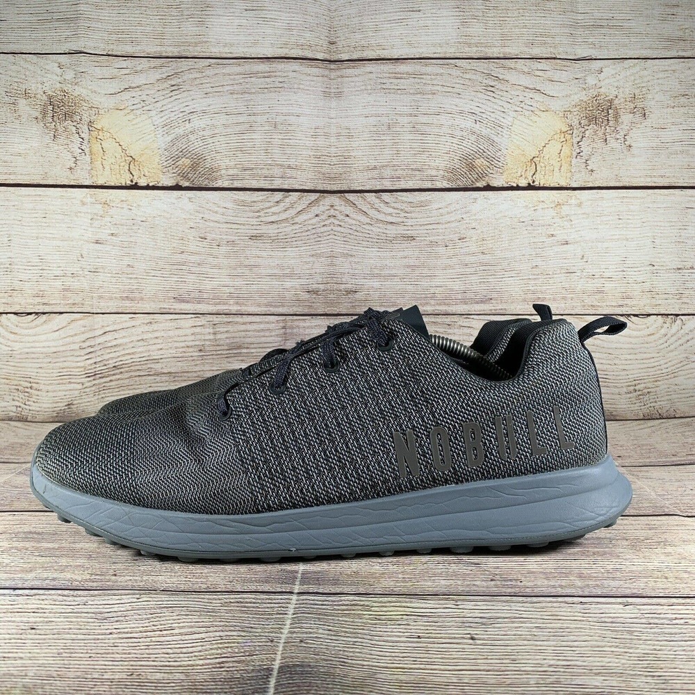 NOBULL Black and Gray Men's Sneakers